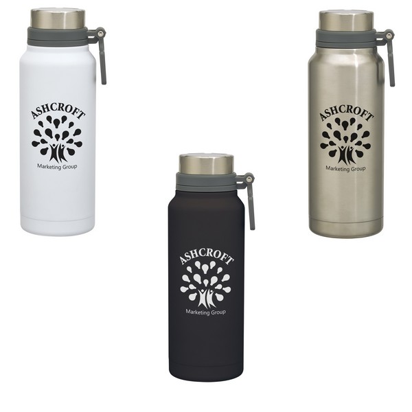 DH5350 40 Oz. Easton Stainless Steel Growler Wi...
